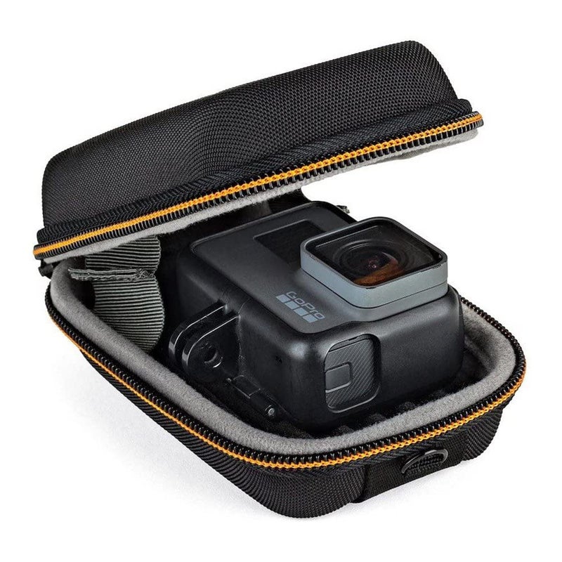 Lowepro Hardside CS 20 Case for Small CSC Cameras, Point-and-Shoot Cameras, Memory Cards & Accessories, 9.30 x 5.99 x 14.50 cm, Black - Image 3